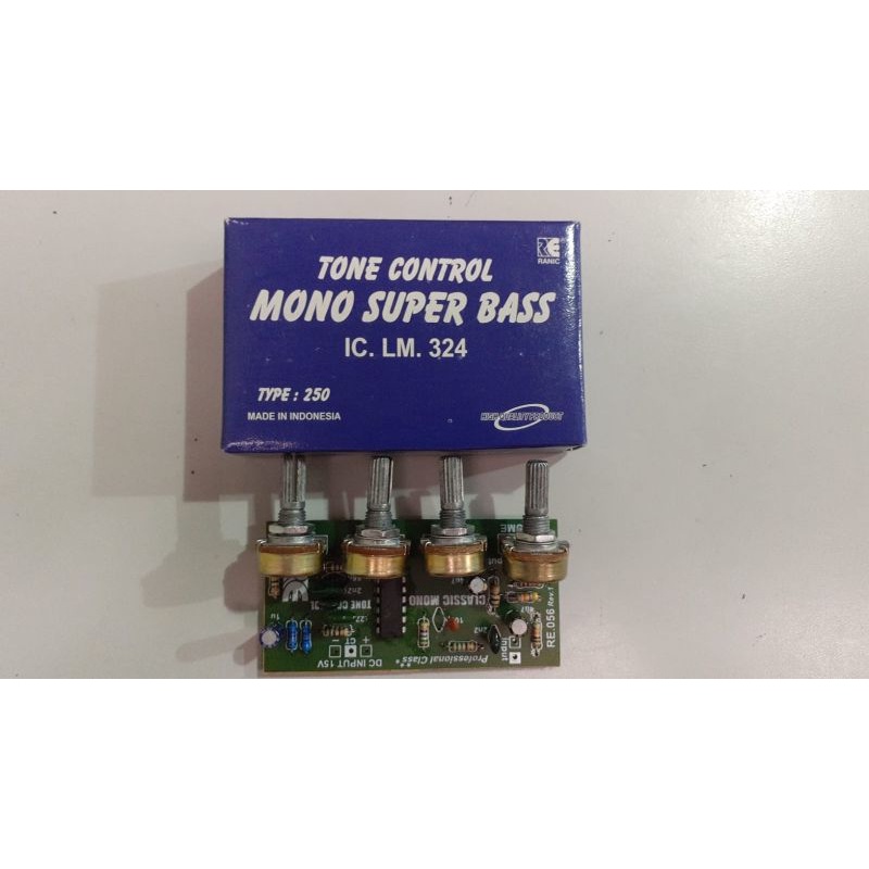 Tone control mono superbass lm324