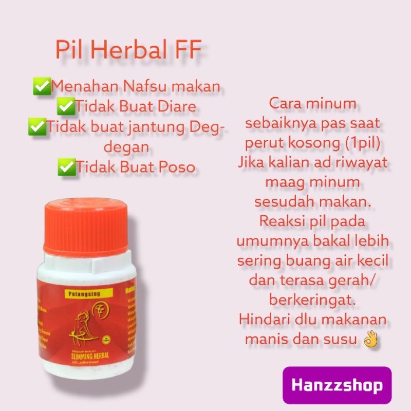 pil herbal pelangsing FF by fenny frans