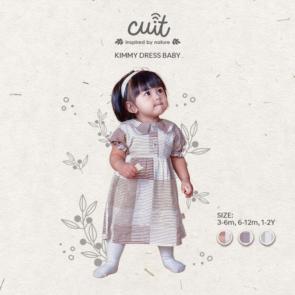 CUIT Baby 3 Bulan-2 Tahun Kimmy Dress Anak Perempuan