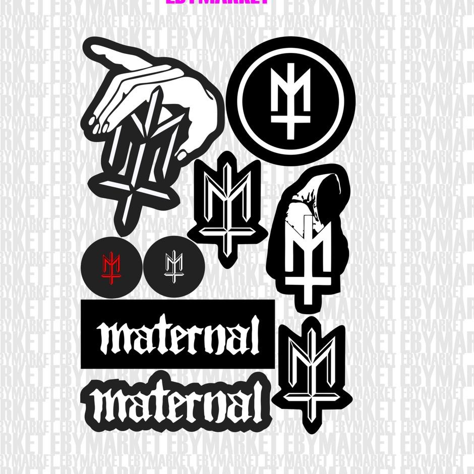 

PRODUCT TERLARIS STICKER BRAND MATERNAL DISASTER ♗ 882