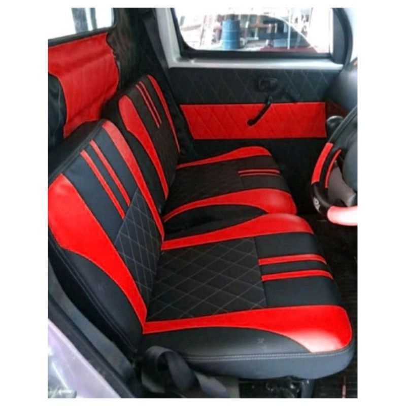 sarung jok mobil pick up GrandMax/newcarry/l300/Avp/mega carry(motif variasi)