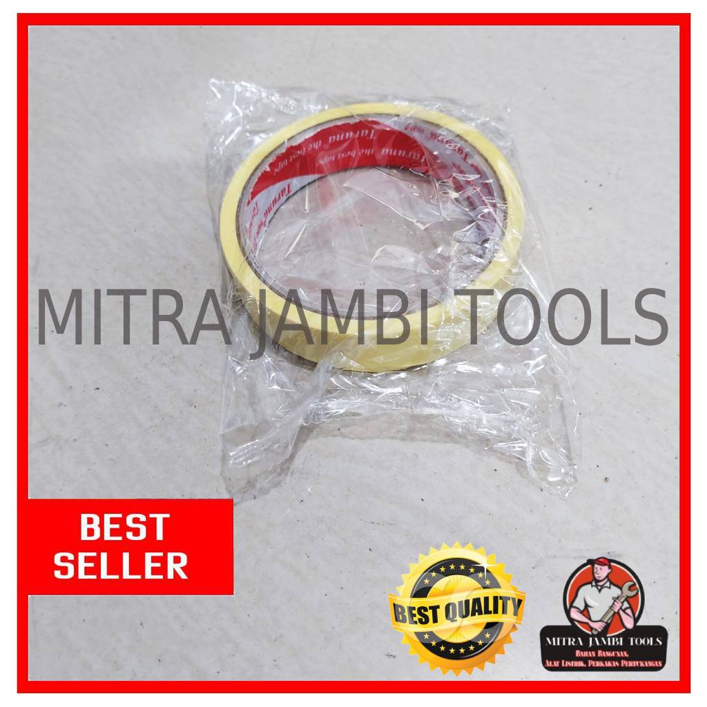 

LAKBAN KERTAS 1 INCH / ISOLASI MASKING TAPE 12 YARD