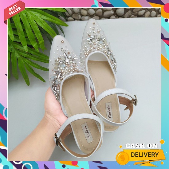 Sendal Heels Wanita Kekinian Terbaru 2022 Kondangan Wisuda Sandal Haih Cabelo Kylie Slingback - 7 Cm