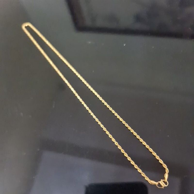 Kalung anak polos korea selep UBS kadar 16K 700