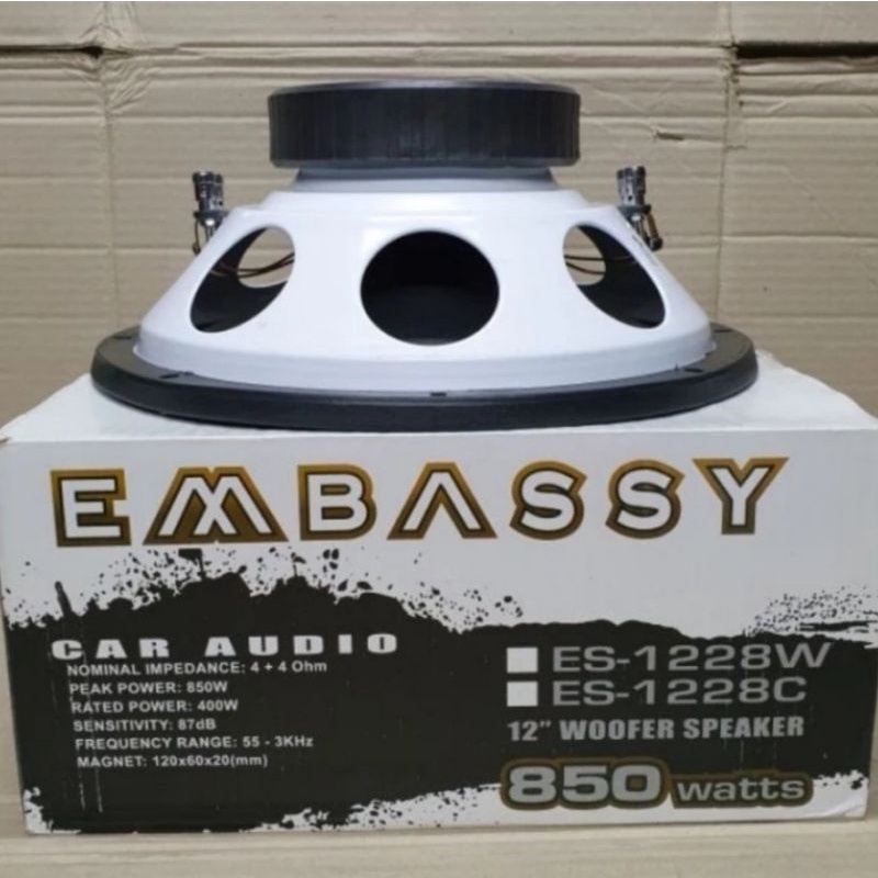subwoofer 12 inch EMBASSY ES-1228 C / subwoofer 12"