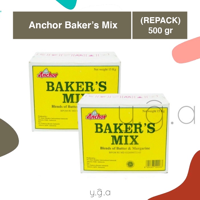 

Baker's Mix (REPACK) 500gr / Baker Mix / Bakers Mix Anchor