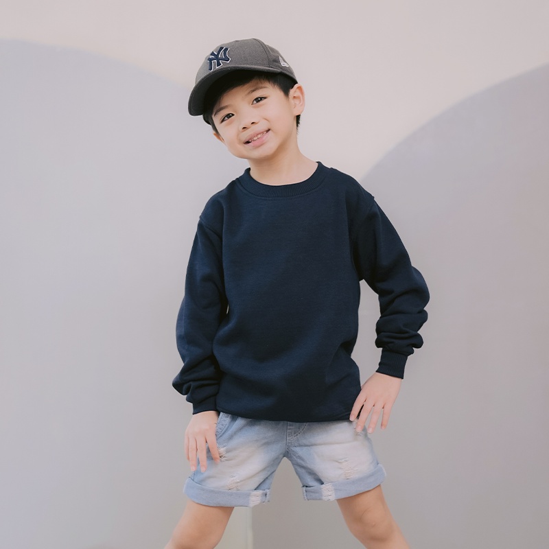 HOODIE GOODIE Kids Sweater Deep Blue