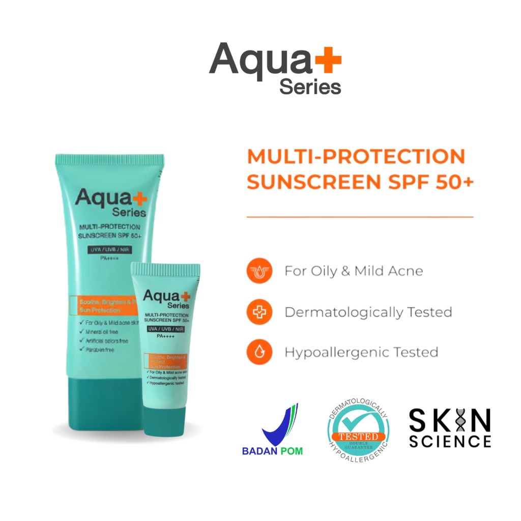 Aqua+ Series Multi-Protection Sunscreen SPF 50+