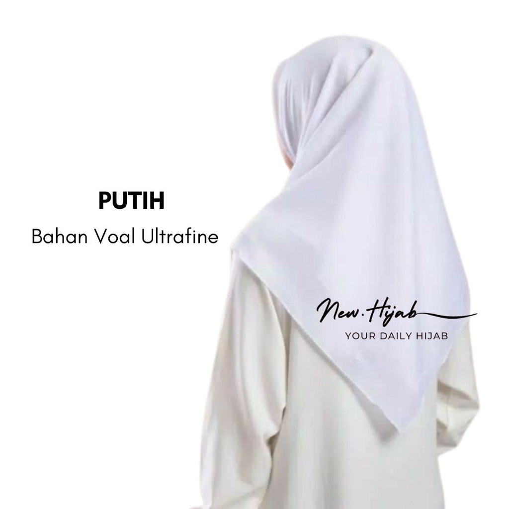 KERUDUNG SEKOLAH VOAL FOREVER BY AZARA / JILBAB SEGIEMPAT ANAK SEKOLAH / HIJAB SEGI EMPAT SEKOLAH / VOAL BASIC UNTUK SEKOLAH