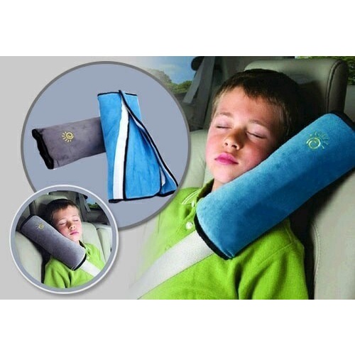 Bantal Headrest Kepala Sabuk Pengaman Mobil Car Seat Belt Pillow