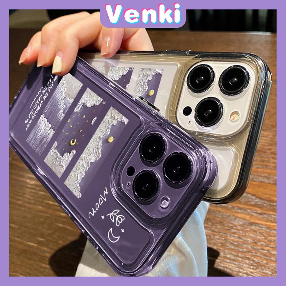 iPhone Case HD Acrylic High Quality Hard Case Metal Button Protection Camera Shockproof Painting Moon Compatible For iPhone 14 Pro Max 13 Pro Max 12 Pro Max 11 Pro Max xr xs max