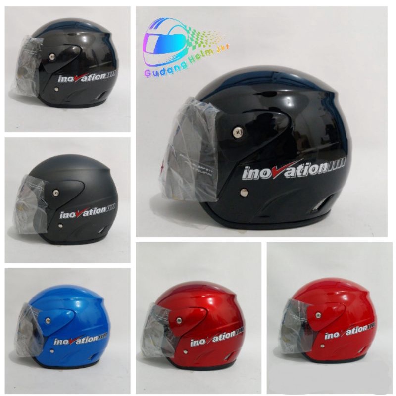 Jual Helm Dewasa Murah Half Face Sni Helm Sni Inovation Shopee Indonesia