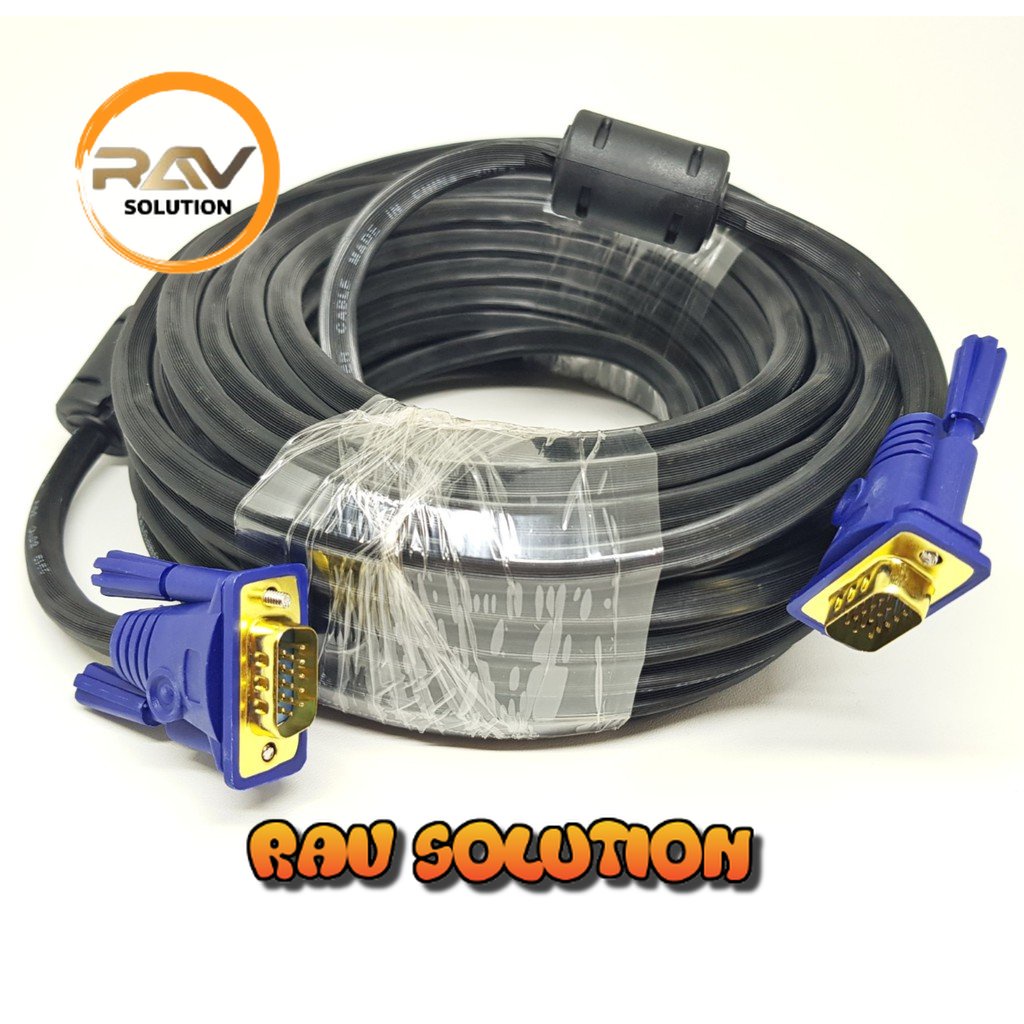 KABEL VGA 20M HIGH QUALITY (GOLD PLATED) / VGA 20 METER / VGA 20 M