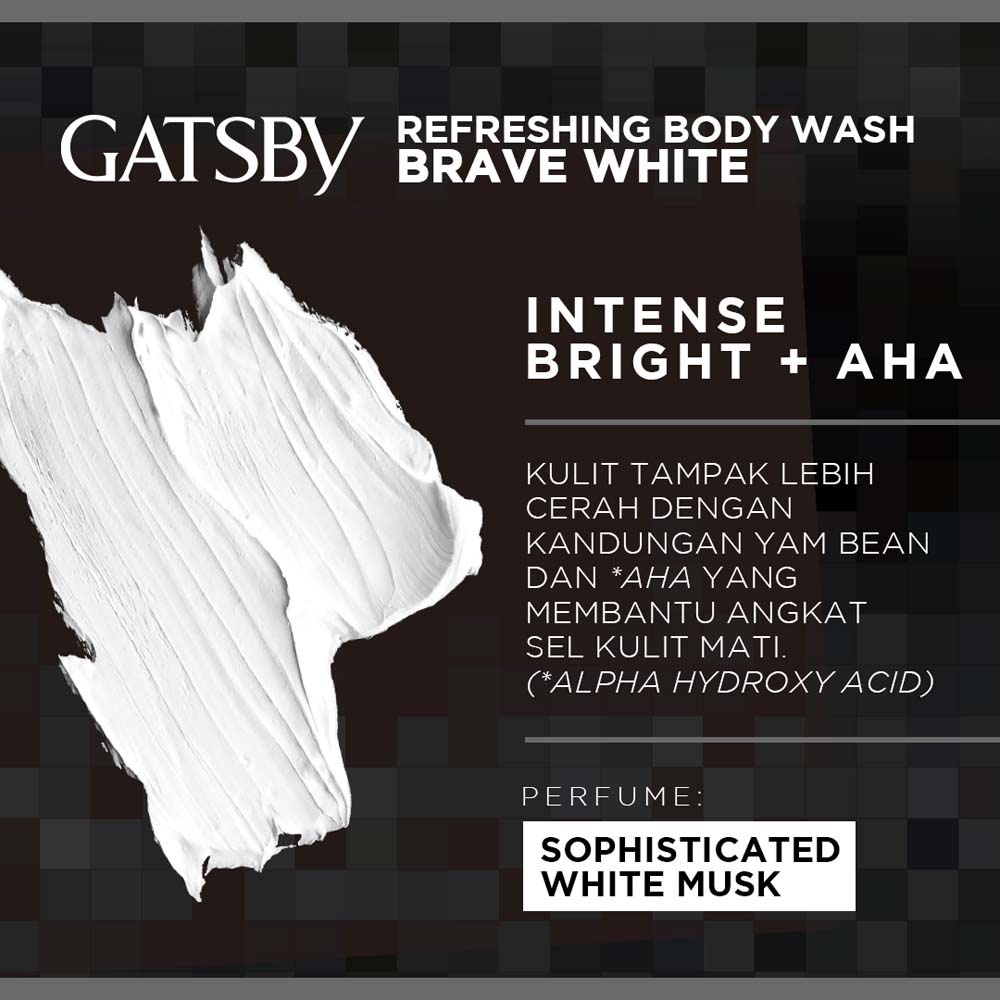 Ningrum - Gatsby Refreshing Body Wash Reguler Sabun Mandi Untuk Pria Body Wash Botol 100% Original - 9005