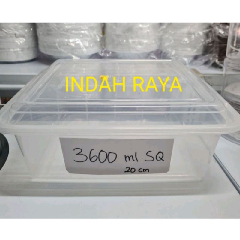 food countainer 3600ml SQ + tutup