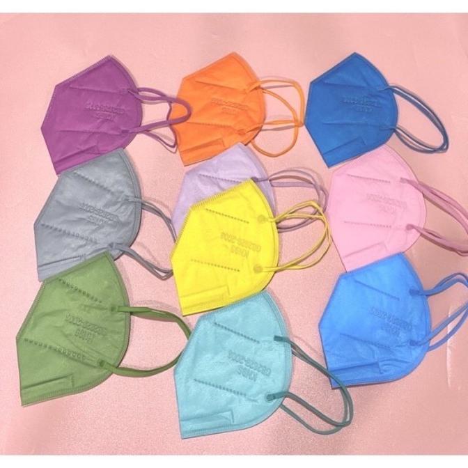 Masker KN95 Rainbow Masker N95 Masker KN 95 Masker N 95 Masker NO BOX t-glamtop dijamin