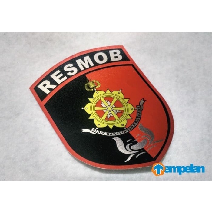 STIKER RESMOB POLRI PREMIUM