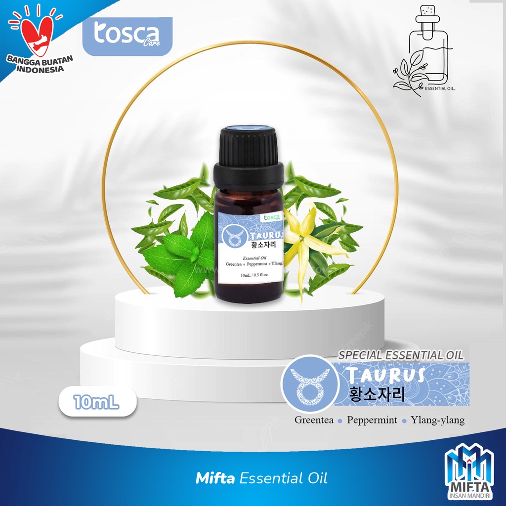 ESSENTIAL OIL THERAPEUTIC TOSCA / DIFFUSER OIL / MINYAK HUMIDIFIER