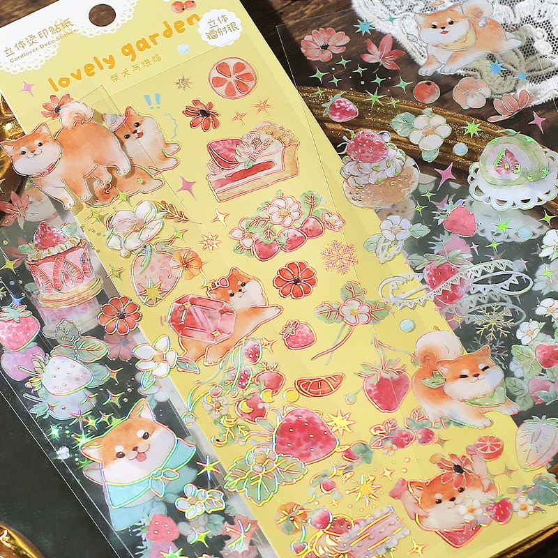 

Lovely Garden Diary Deco Stickers