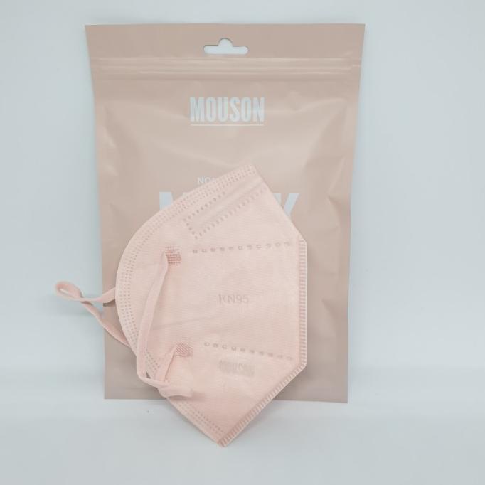 Masker Kn95 Mouson 5 Ply Warna Pink Nude Isi 10 Pcs Earloop t-archive-rudy- Kualitas Baik