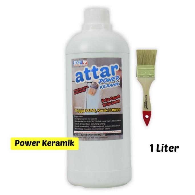 ATTAR Power Cairan Pembersih KERAMIK / WC / Toilet 1 Liter