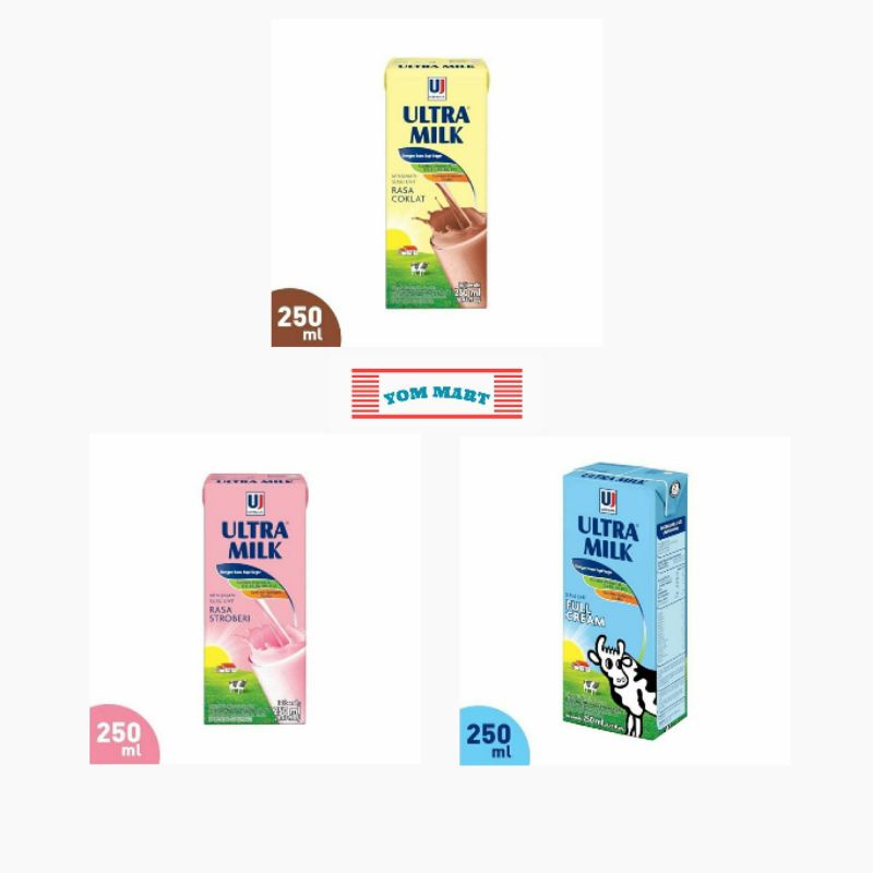 

ULTRA MILK 250ML | SUSU ULTRA MILK