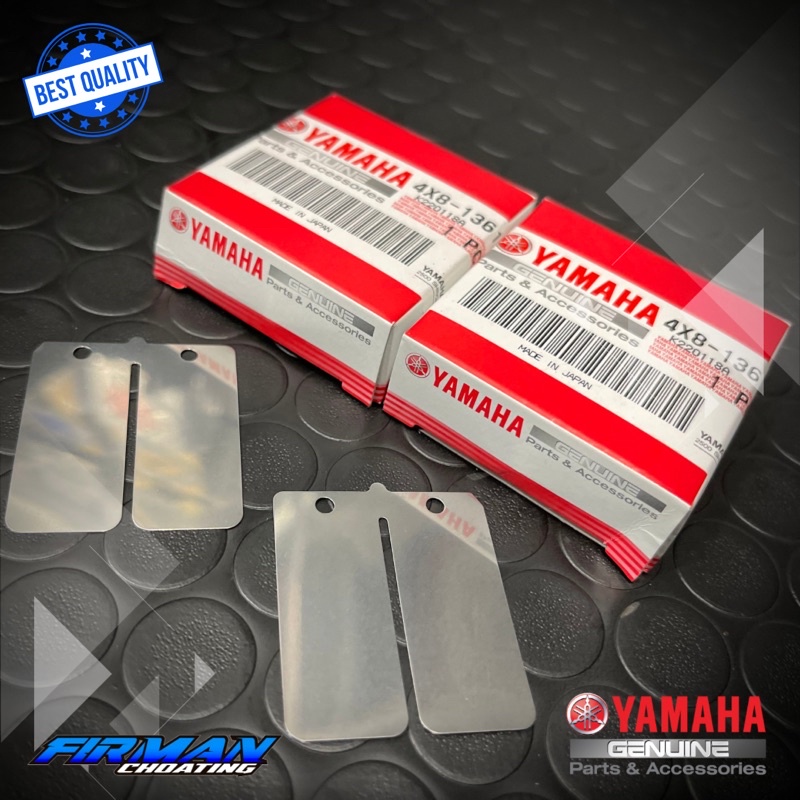 lidah membran red valve rx king original yamaha (sepasang) 4X8-13613-10