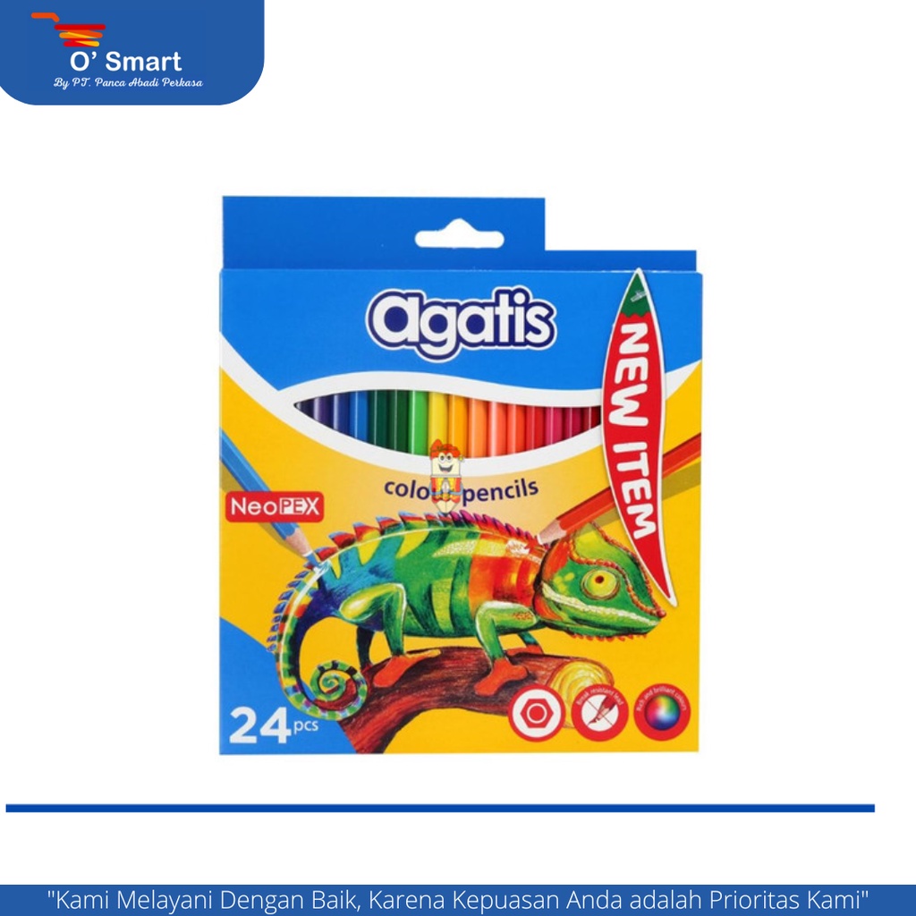 

AGATIS PENSIL 24 WARNA NH-C24 ANAK SEKOLAH