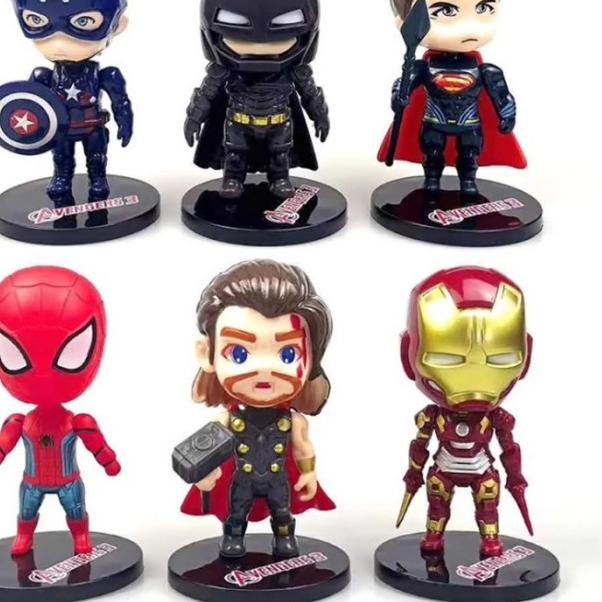 FIGUR AVENGERS TOPPER CAKE AVENGERS SUPER HERO