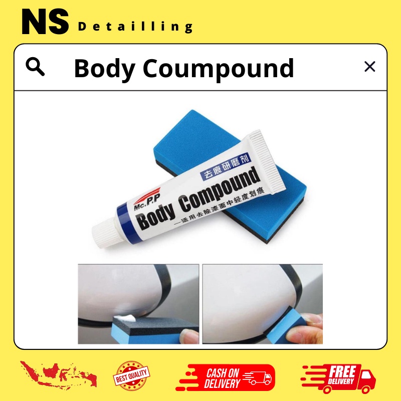 Penghilang Baret Lecet Mobil Compound Body Poles Kompon / Coumpound poles