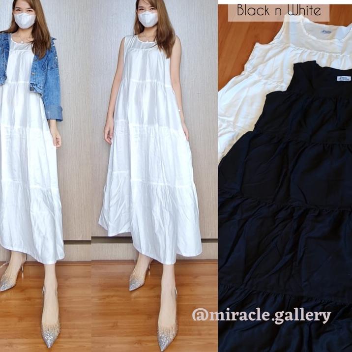 ✰ INER MIDI SIANTAR / INNER RAYON TWILL MIDI DRESS SIANTAR - WARNA Laris