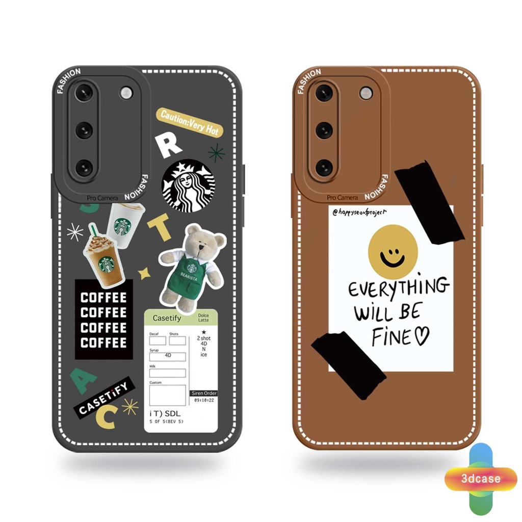 Soft TPU Case Samsung A32 A52 A12 A51 A03S A10S A50 A20S J7 Prime A02S A20 A72 A50S A10 A30S A52S A30 M12 M10 M01S A54 A15 A16 A9 A5 Y12 Y20 A12 Starbucks Silicone Case