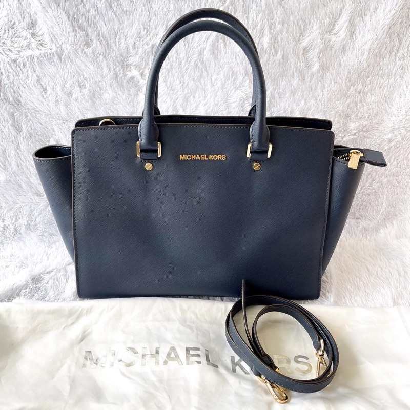 Michael Kors Selma Large Preloved Tas Branded