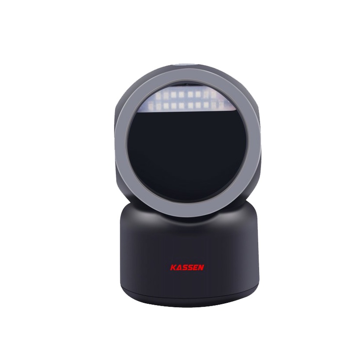 KASSEN RS720 SCANNER BARCODE 1D 2D USB DESKTOP OMNI KASSEN KO 720 SCAN QR CODE EFAKTUR RESI JNT JNE MARKETPLACE EXPEDISI MINIMARKET