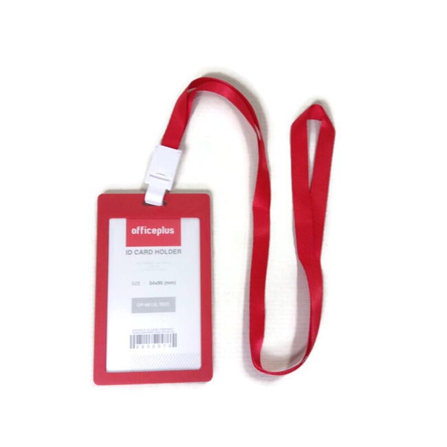 

Gramedia Surabaya - Office-P Id Card Portrait Sqr+Lanyard Red Op-6612L