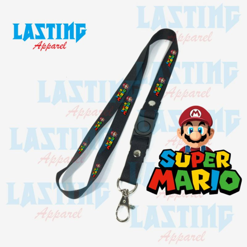 

Lanyard SUPER MARIO / GAME INDONESIA / GAMES GANTUNGAN KUNCI / GANTUNGAN ID CARD/GANTUNGAN POD Best seller / Bisa COD