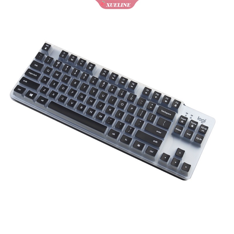 Logitech K835 K845 film Pelindung keyboard desktop Bahan Silikon ultra Tipis Tahan Air Ukuran ZXL