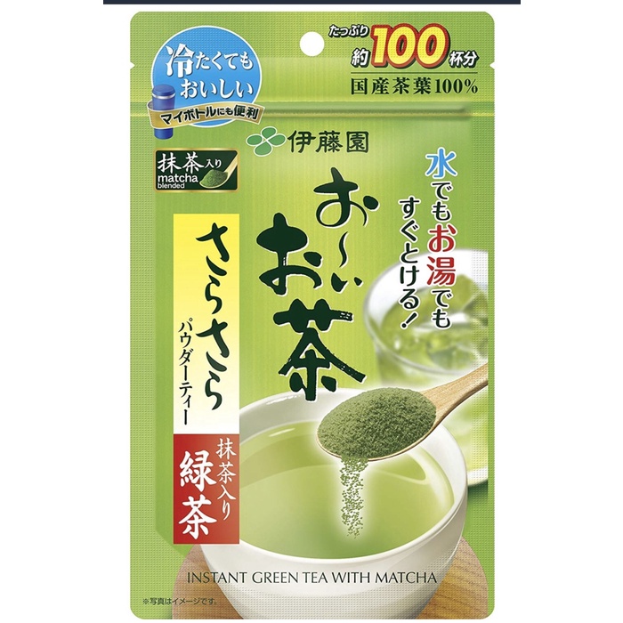 

Tokopratiwiw - Ito En Instant Green Tea With Matcha (Green Tea Jepang / Teh Hijau)