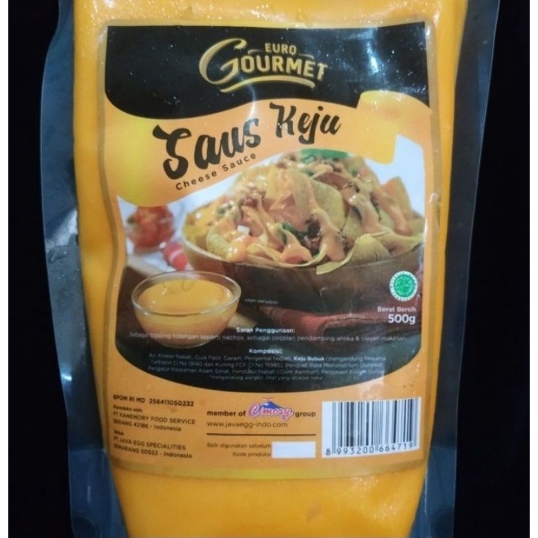 

Euro Gourmet Saus Keju 500gr