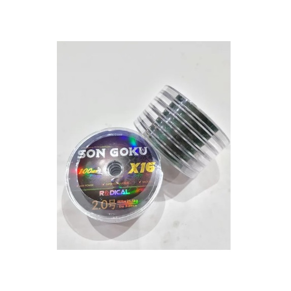 Senar Pe X16 Radical Son Goku 100 Meter Connecting