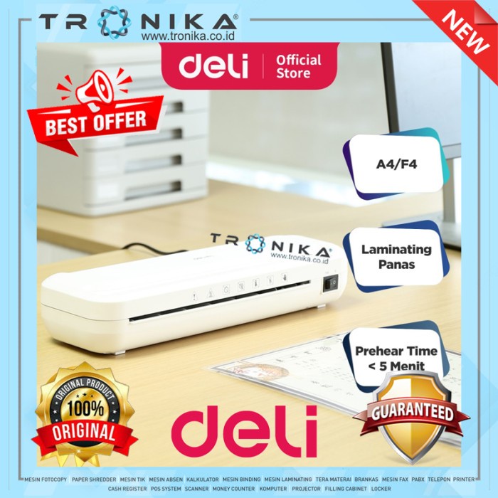 MESIN LAMINATING | DELI E2132 | ORIGINAL | GARANSI RESMI