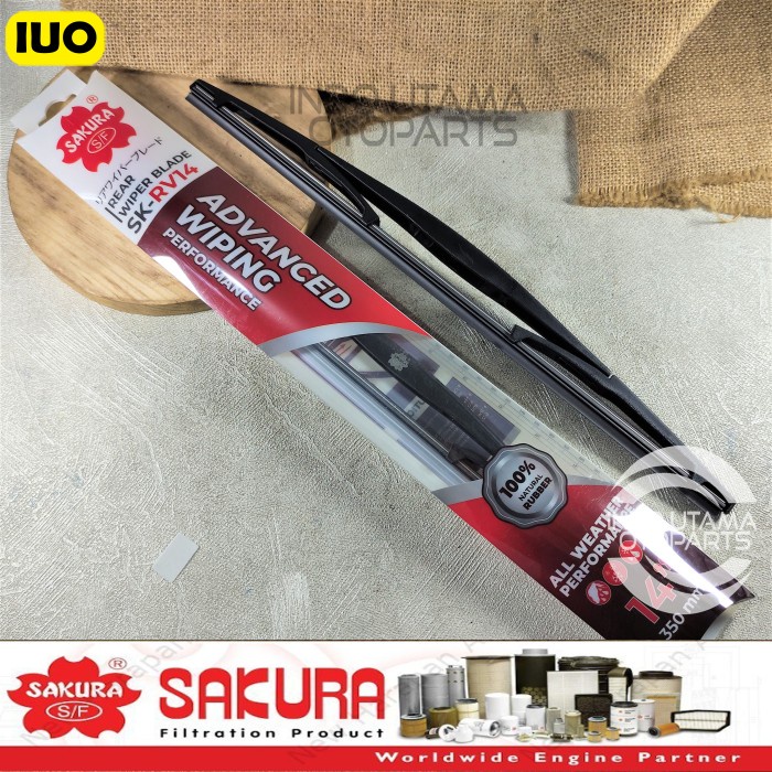 Wiper Belakang Jazz RS Mobilio CRV Freed Sakura 14 inchi RV14