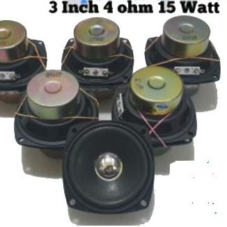 Murah Banget A173 Speaker woofer 3inch 3" 4ohm 15watt