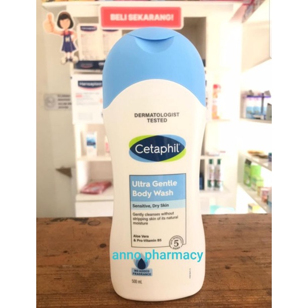 Cetaphil ultra gentle body wash 500 ml