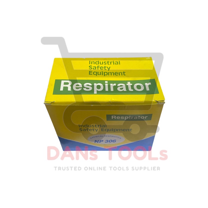 Masker Obat Double SPIDER GEAR NP 306 - Chemical Respirator - Kimia