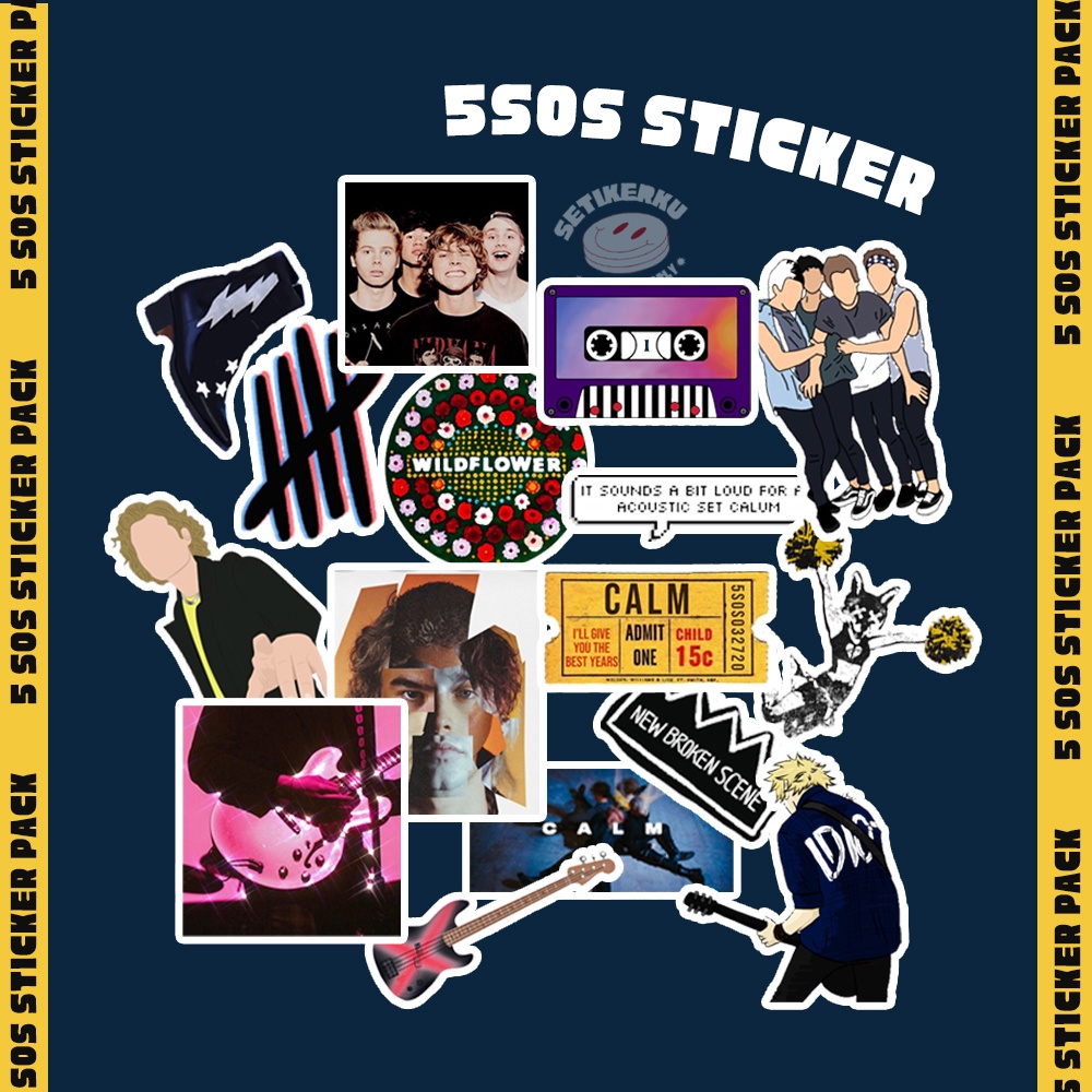 

5sos Sticker Pack (A6)