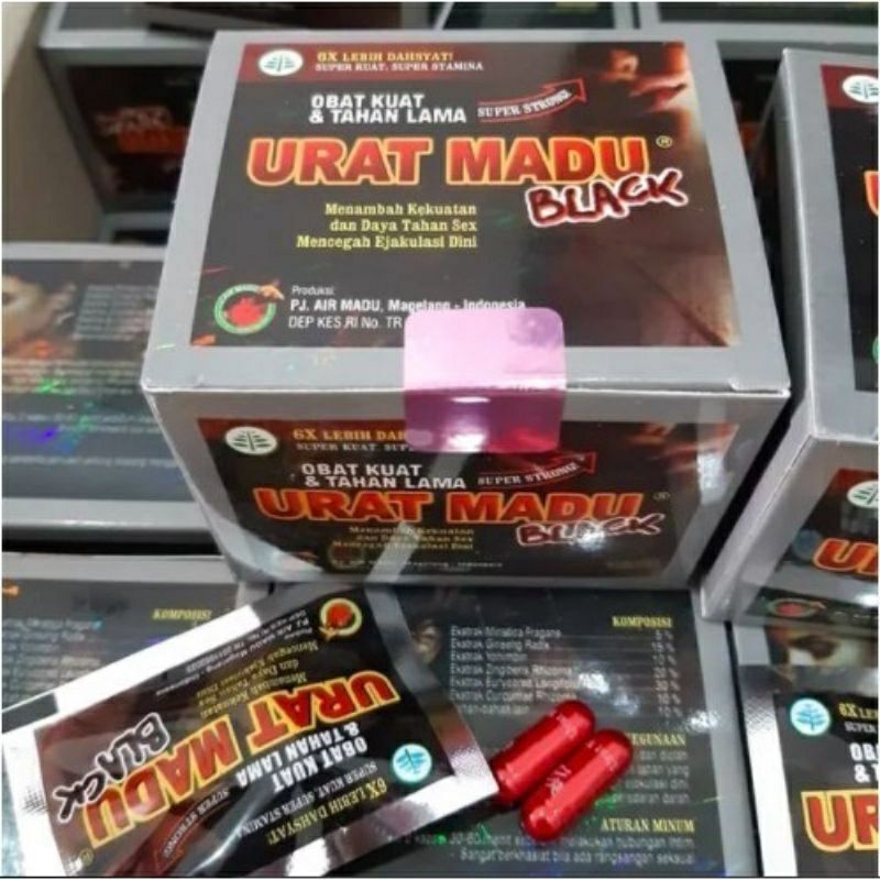 Jual 1 Box Obat Kuat Pria Perkasa 10x Tahan Lama Urat Madu King Cobra Harimau Putih 