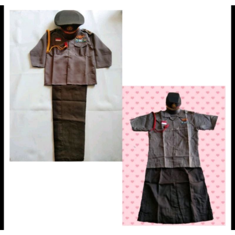 baju polisi cewek anak