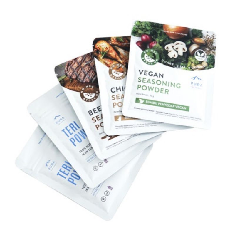 

Pura Food Seasoning Powder Penyedap Rasa Kaldu Bubuk 22gr