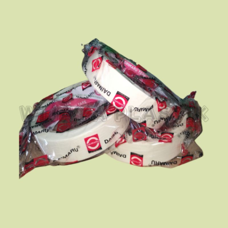 

LAKBAN KERTAS MASKING TAPE DAIMARU 24MM x 21METER